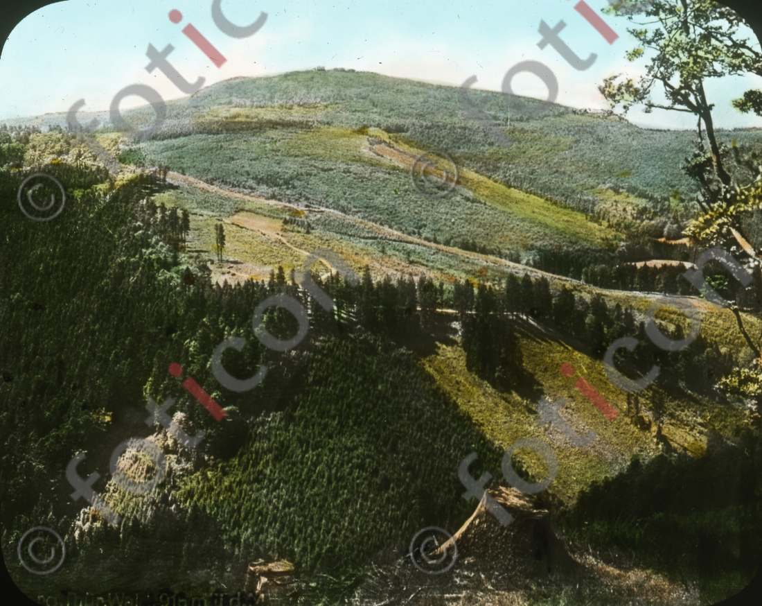 Der Große Inselsberg I The Great Inselsberg - Foto foticon-simon-169-033.jpg | foticon.de - Bilddatenbank für Motive aus Geschichte und Kultur